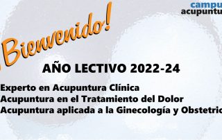 Bienvenido al año lectivo 2022-24