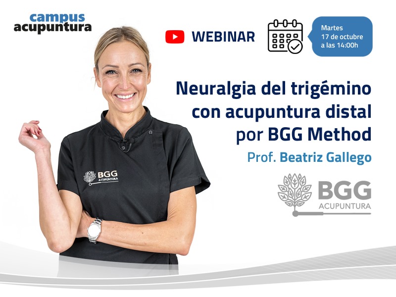 Webinar: Neuralgia del trigémino con acupuntura distal por BGG Method