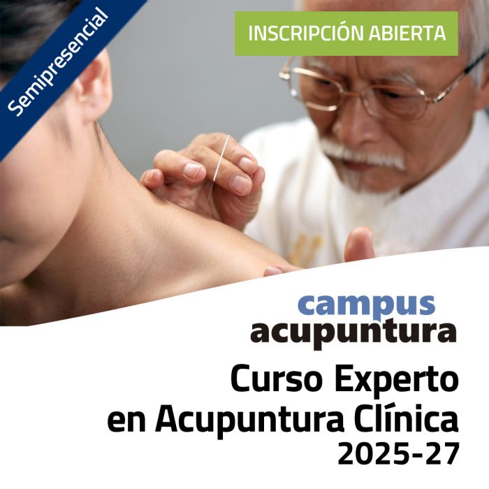 Curso Experto en Acupuntura Clínica (Edición 2025-27)