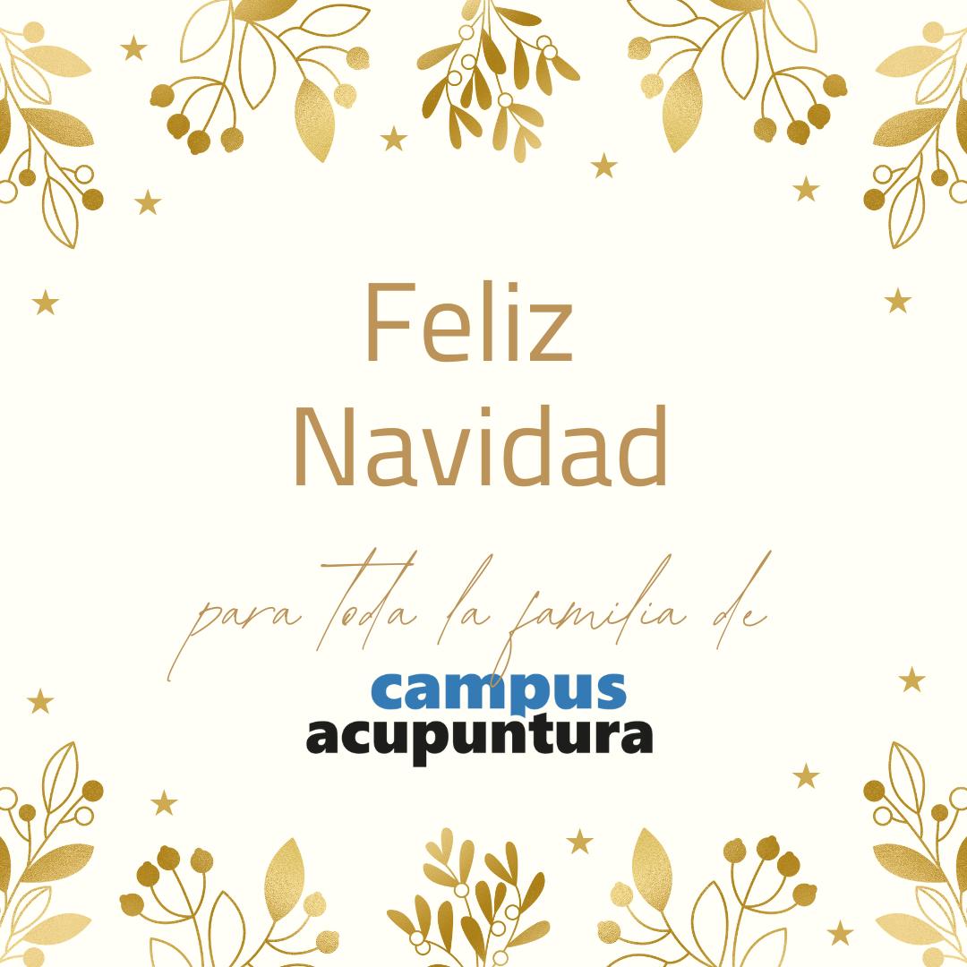 ¡Feliz Navidad para toda la comunidad de #CampusAcupuntura! ¡Feliz Navidad para toda la comunidad de #CampusAcupuntura!