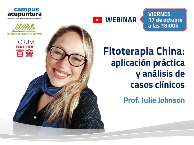 Webinar: Fitoterapia China: aplicación práctica y análisis de casos clínicos 🗓️ 17 de octubre de 2025